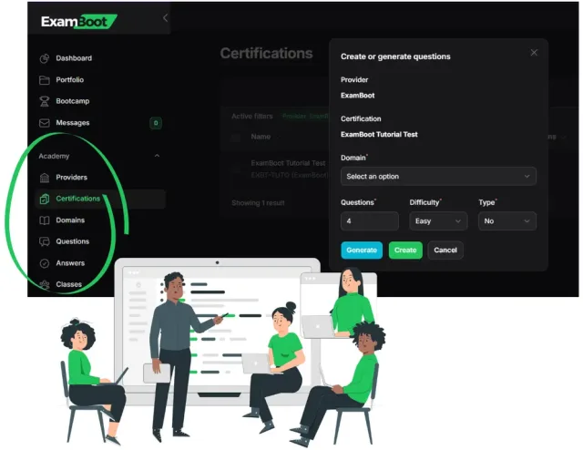 Academy access: Empower Educators with AI - ExamBoot